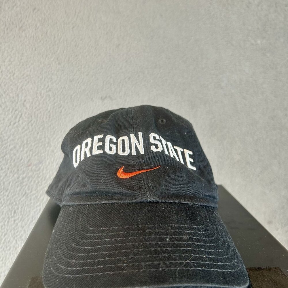 Oregon State Beavers Nike Swoosh Hat Adjustable Strapback Embroidered‎ College